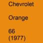 Preview: Chevrolet, Orange, 66 (1977).